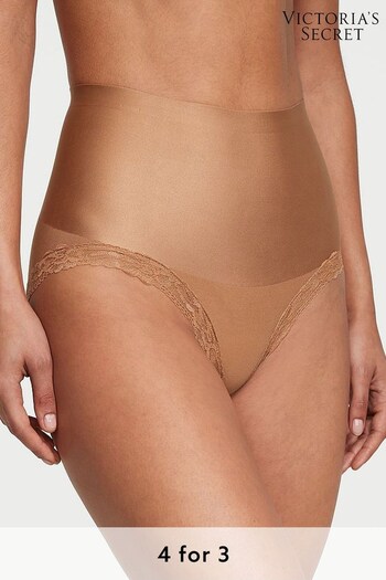 Victoria's Secret Toffee Nude Lace Trim Brief Shaping Knickers (K71912) | £20