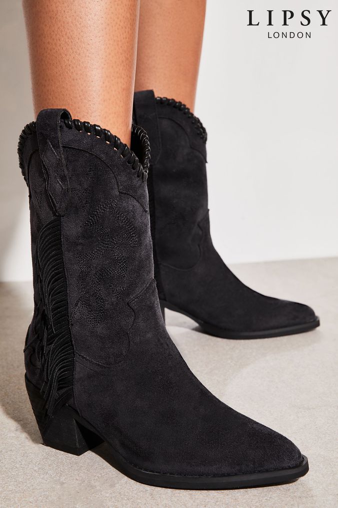 Lipsy studded rand ankle boots outlet