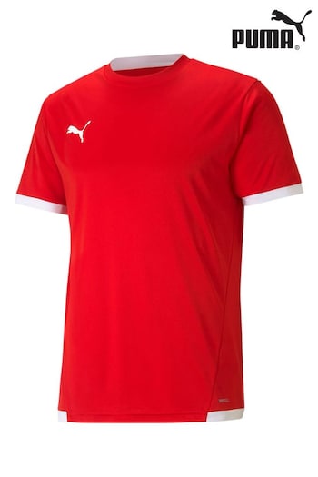 Puma Red teamLIGA Men's Football Jersey (K72171) | £20