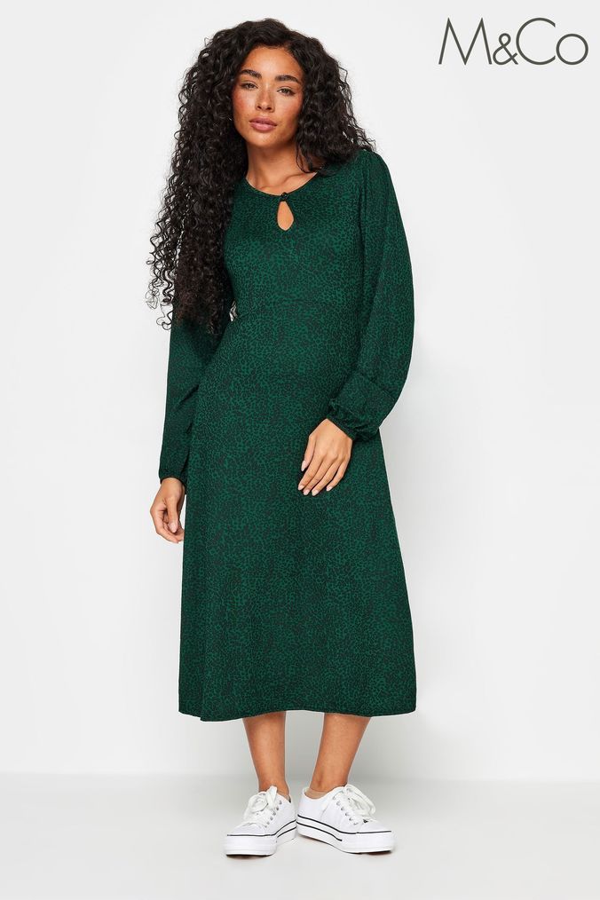 Buy Women s M Co Petite Green Dresses Online Next UK