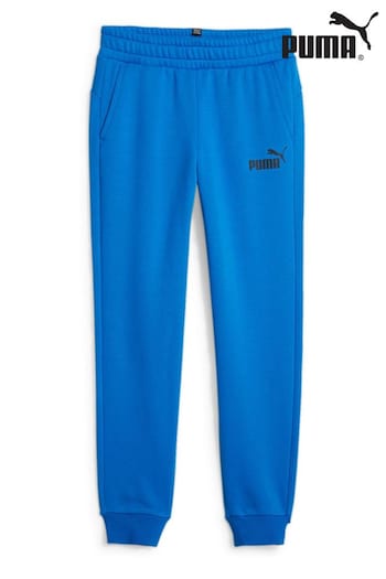 Puma Blue Essentials Logo Youth waistband Trousers (K72286) | £30