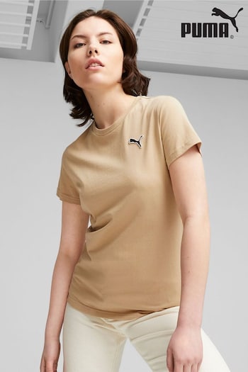 Puma Cream Better Essentials Trains T-Shirt (K72313) | £25
