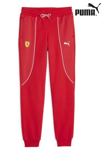 Puma Red Scuderia Ferrari Race Youth Sweat Joggers (K72317) | £48