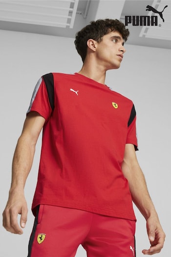 Puma nis Red Scuderia Ferrari Race MT7 T-Shirt (K72337) | £50