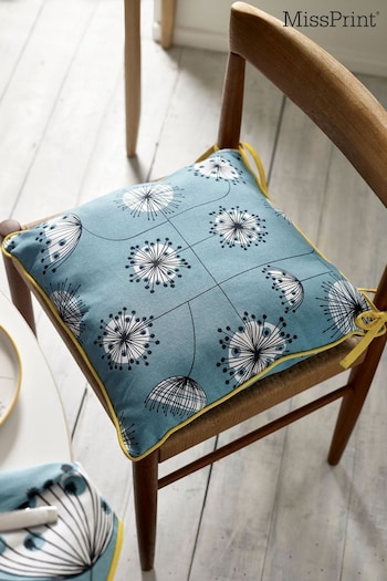 MissPrint Blue Dandelion Seat Cushion (K72997) | £28