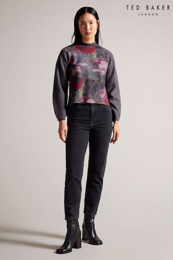 Ted Baker Daysiyy Printed Knitted Multi Sweater (K73058) | £135