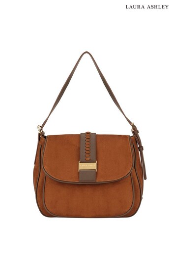 Laura Ashley Brown Medium Shoulder Bag (K73279) | £86