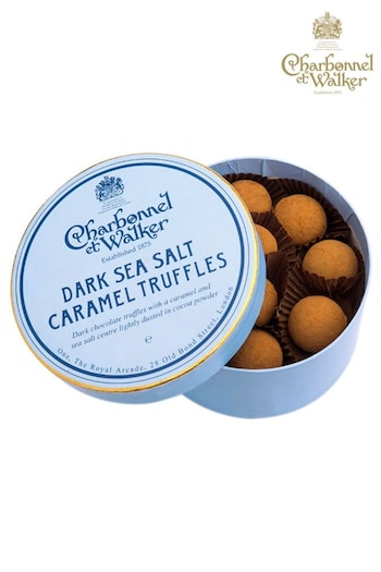 Charbonnel et Walker 240g Dark Sea Salt Chocolate Truffles (K73395) | £32
