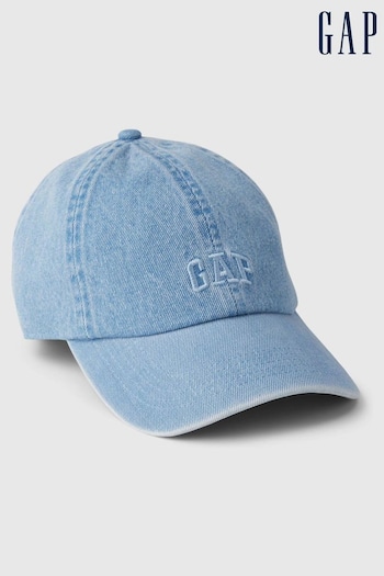 Gap Light Blue Logo Baseball Hat (K73402) | £15