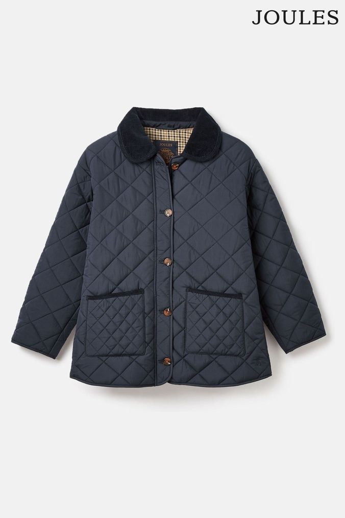 Girls quilted coats shop