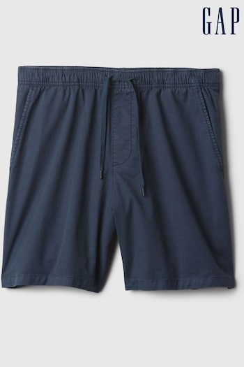 Gap Grey Cotton Easy Pull On Shorts (K73461) | £30