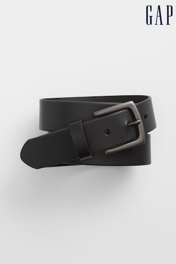 Gap Black Classic Faux Leather Belt (K73466) | £18