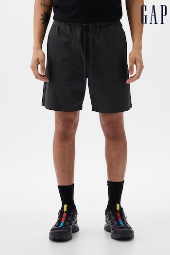 Gap Black Elasticated Waist 7" Easy Shorts (K73481) | £30