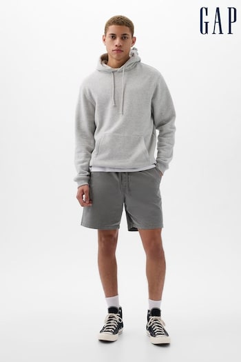 Gap Grey Cotton Easy Pull On Shorts (K73488) | £30