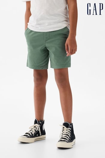 Gap Green Twill Slim Fit Easy Shorts (K73664) | £18