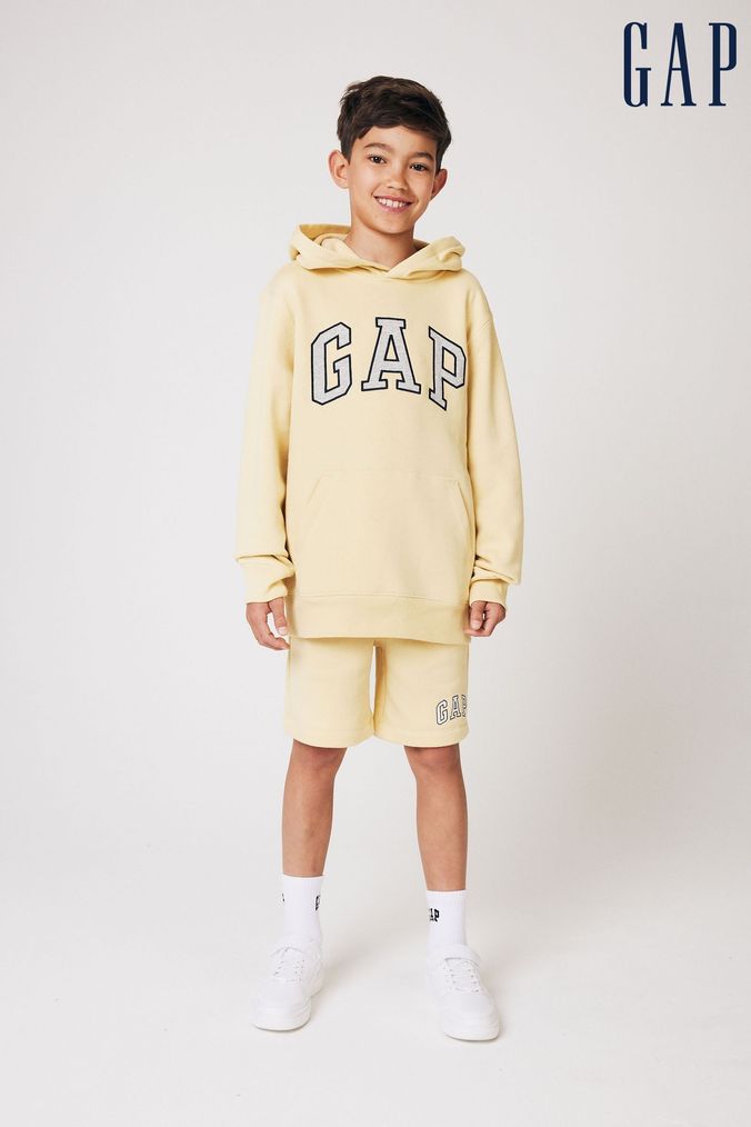 Skechers hoodie online kids yellow