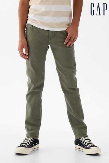 Gap Green Slim Jeans plica (6-13yrs) (K73681) | £25