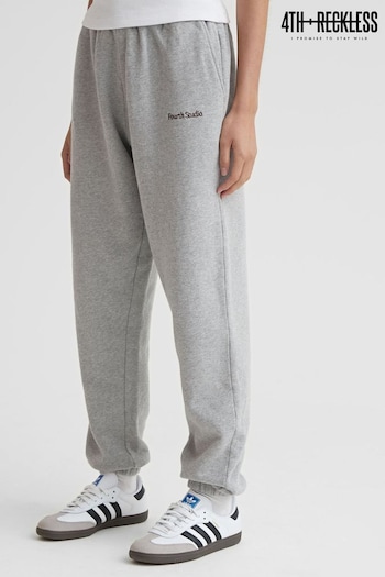 4th & Reckless Grey Dianna Fourth Studio Collection Joggers (K73750) | £32