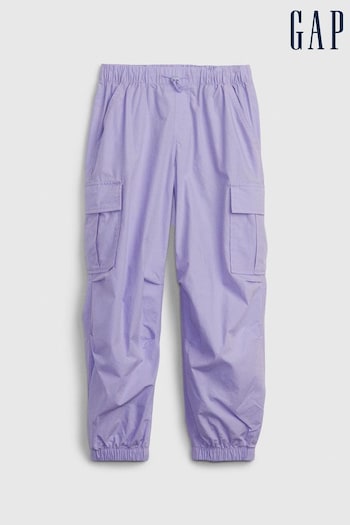 Gap Purple Parachute Cargo Trousers (K73813) | £25
