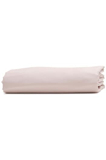 Bedfolk Pink Luxe Cotton Fitted Sheet (K73872) | £50 - £80
