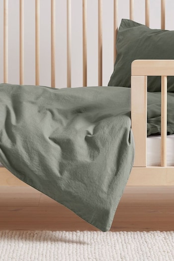 Bedfolk Green Toddler Duvet Cover (K73875) | £50
