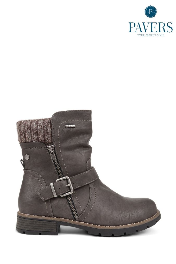 Next womens grey boots outlet