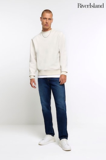 River Island Blue Slim Fit Jeans (K74013) | £39