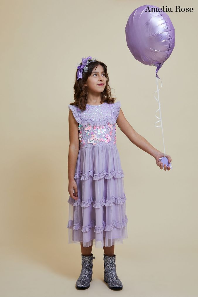 Buy Girls Amelia Rose Print Dresses Online Next UK