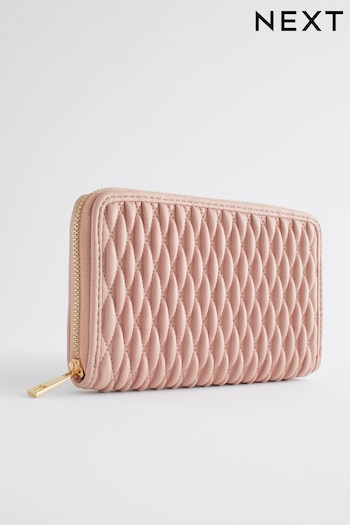 Pink Quilted Purse (K74486) | £15