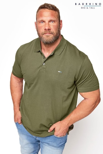 BadRhino Big & Tall Green Core Polo plus Shirt (K74913) | £19