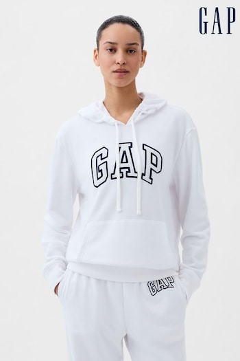 Gap White Logo Pull On Hoodie (K75060) | £30