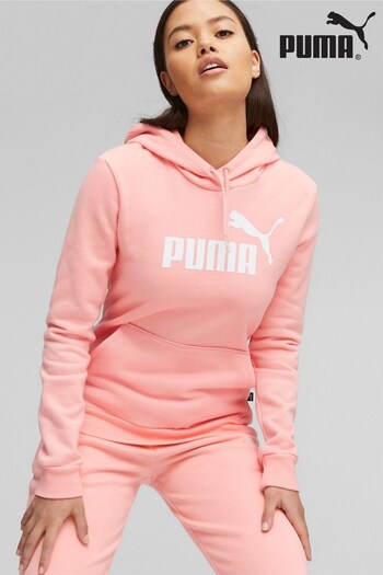 Puma Pink Essentials Logo FL Women's Hoodie (K75135) | £48