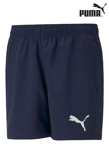 Puma Blue Active Woven Youth Shorts (K75141) | £20