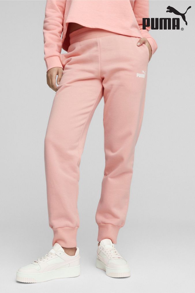 Puma pink 2025 joggers