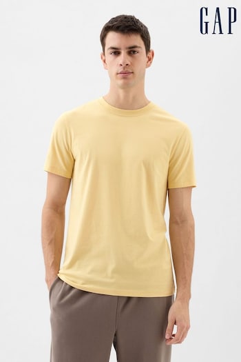 Gap Yellow Everyday Soft Short Sleeve Crew Neck T-Shirt (K75212) | £10