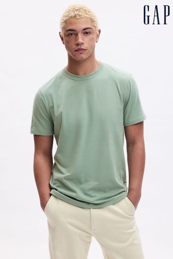 Gap Green Everyday Soft Crew Neck Short Sleeve T-Shirt (K75223) | £10