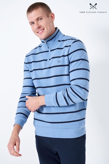 Crew Clothing Company Blue Airforce Cotton Casual Sweater (K75263) | £65