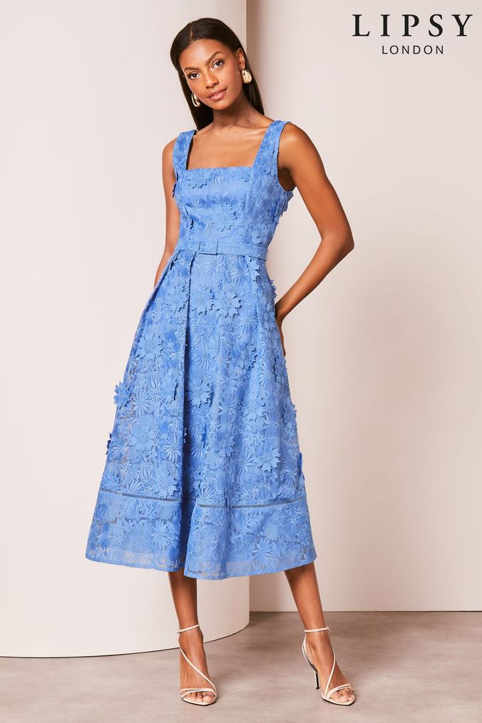 Charms Maxi Dress - Blue Floral – Thats So Fetch US