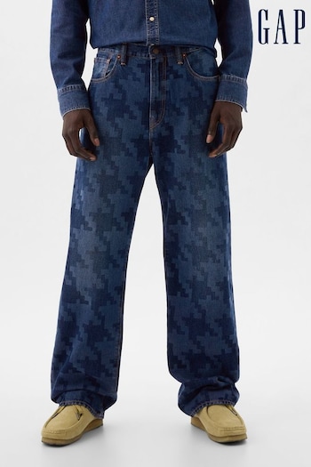 Gap Blue Dapper Dan Organic Cotton '90s Loose Jeans (K75274) | £75