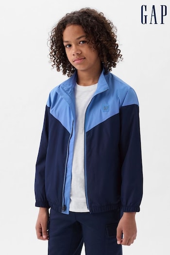 Gap Blue Logo Zip Up Jacket (4-12yrs) (K75293) | £30