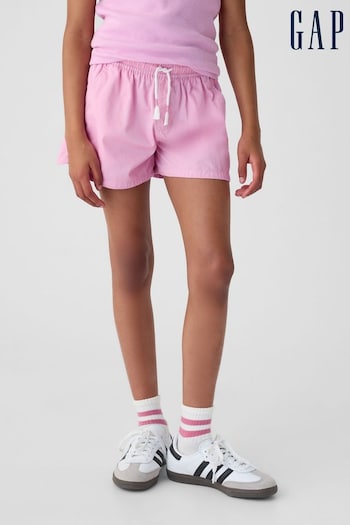 Gap Pink Cotton Easy Pull On Shorts (4-13yrs) (K75410) | £18