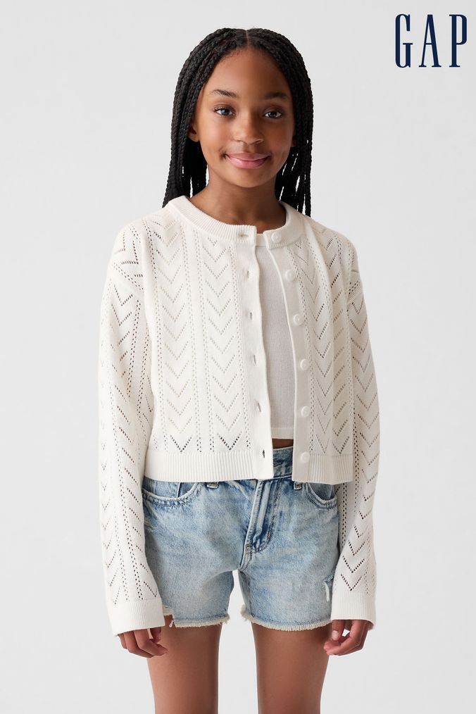 Gap white cardigan sale