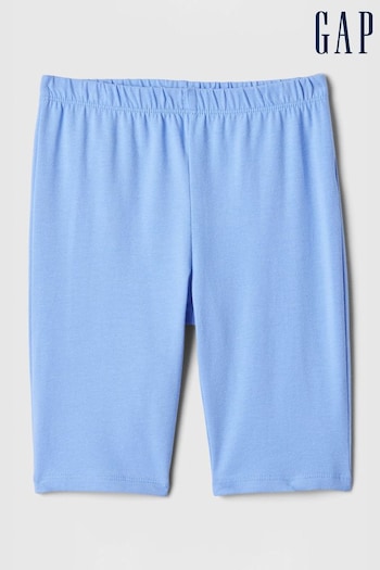 Gap Blue Stretch Jersey Pull On Bike Shorts (4-13yrs) (K75492) | £10