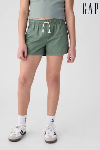 Gap Green Cotton Easy Pull On Shorts (4-13yrs) (K75496) | £18