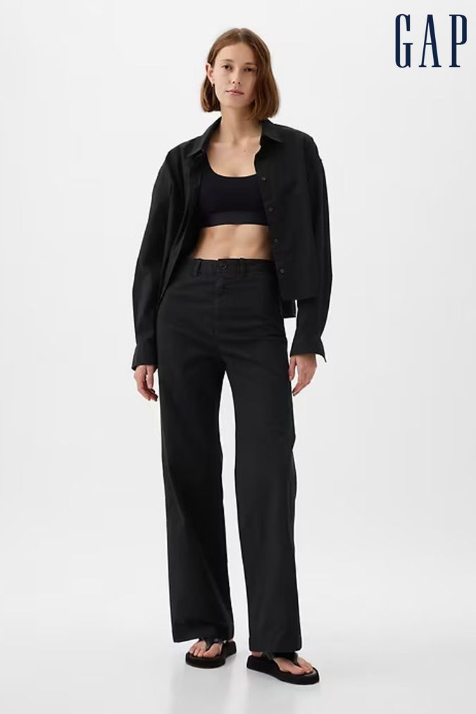 Gap work trousers sales