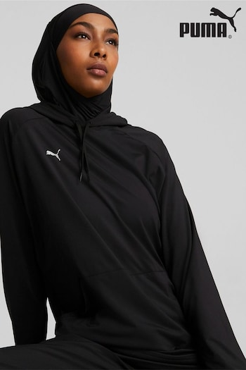 Puma Black Modest Activewear Training Hoodie (K75625) | £50