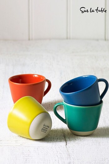 Sur La Table Set of 4 Colour Me Happy Espresso Mugs (K75664) | £28
