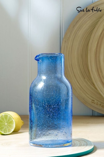Sur La Table Blue Colour Me Happy Glass Carafe (K75688) | £28