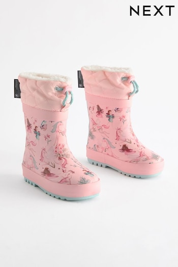 Pink Fairy Cuff Wellies (K75714) | £17 - £19