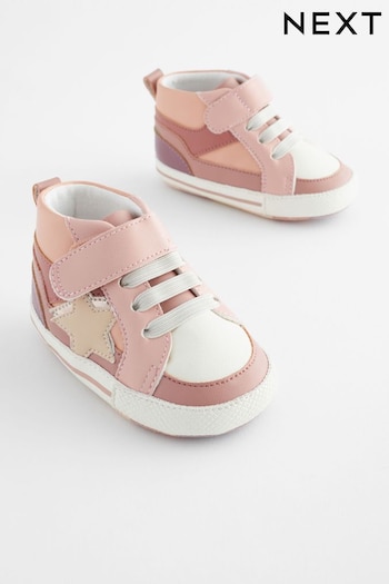 Pink Baby Trainers (0-24mths) (K75777) | £8.50